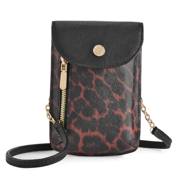 APT 9 RED Only Left SNAKE Print Crossbody Wallet/Cell Bag BNWT - Picture 3 of 8